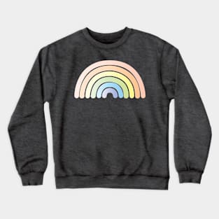 Happy Rainbows Hope Pastel Cute BoomBoomInk Crewneck Sweatshirt